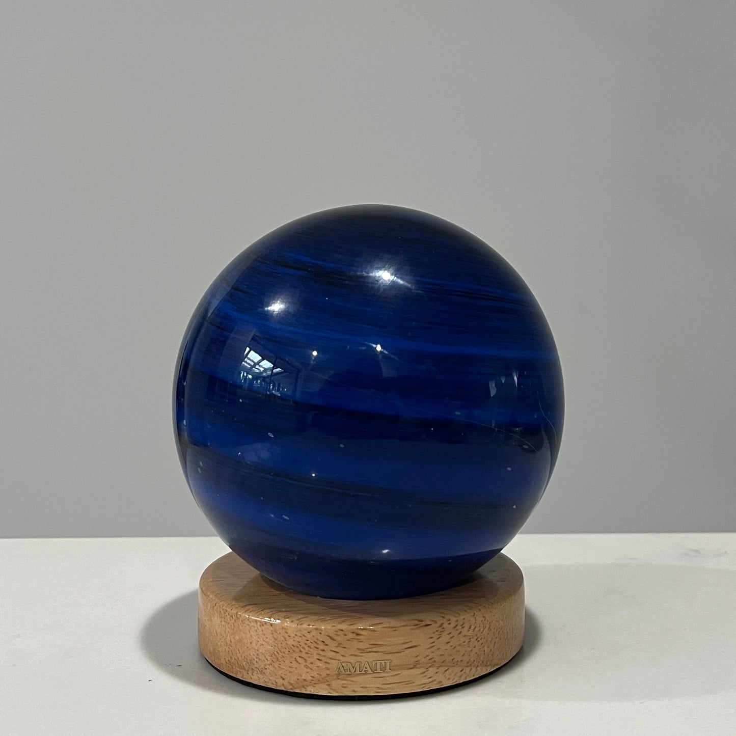 Lampe ciel étoilé bleu