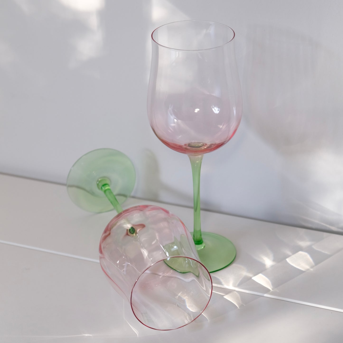 Set di 2 bicchieri da vino Primavera