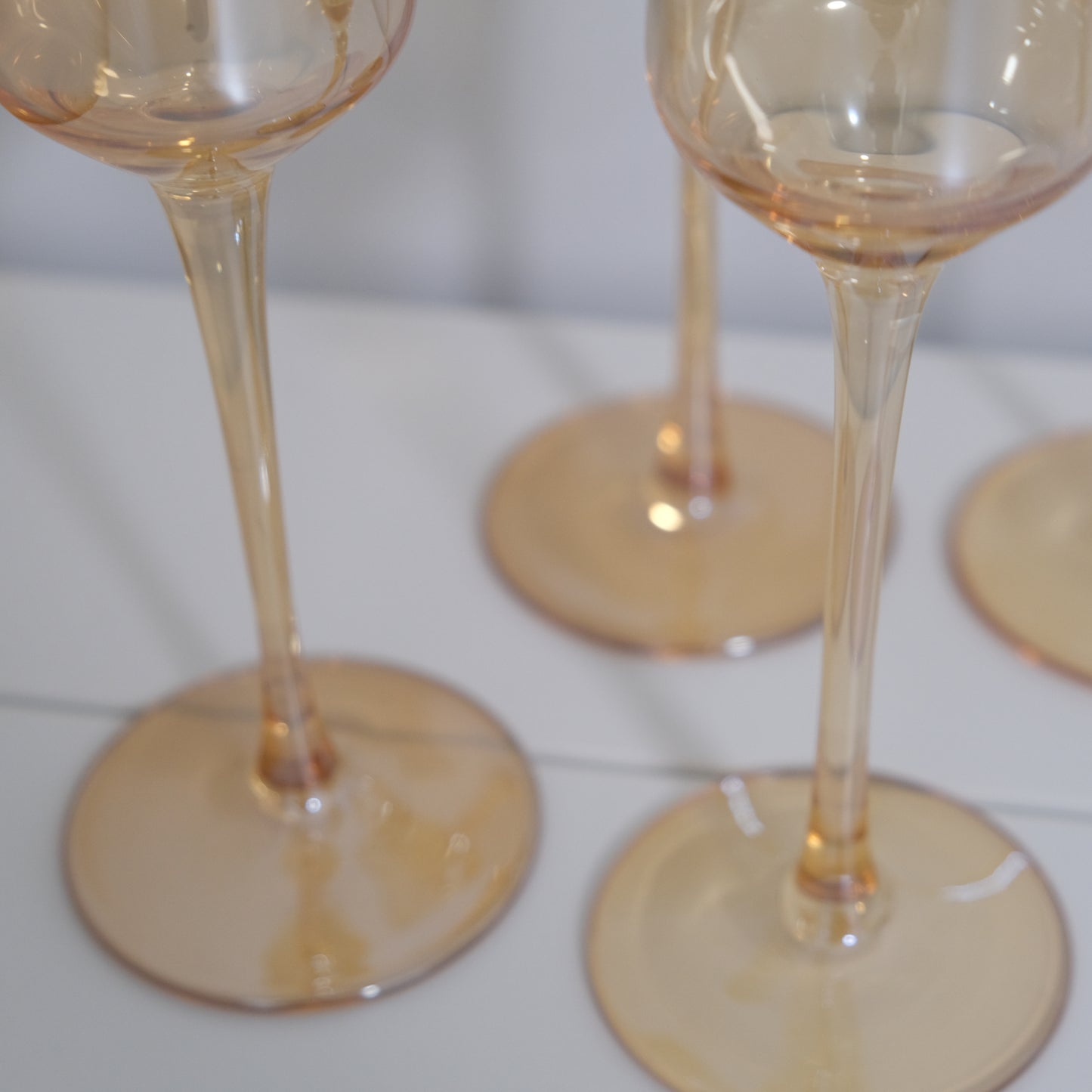 Lot de 2 verres à vin Avanzate en champagne