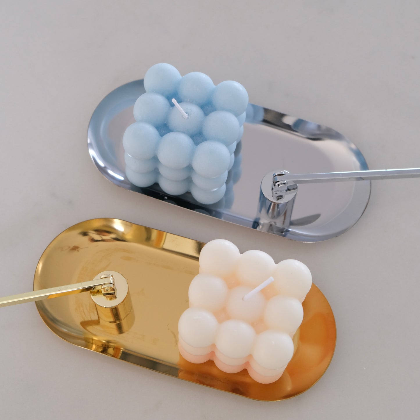Metal Candle Tray