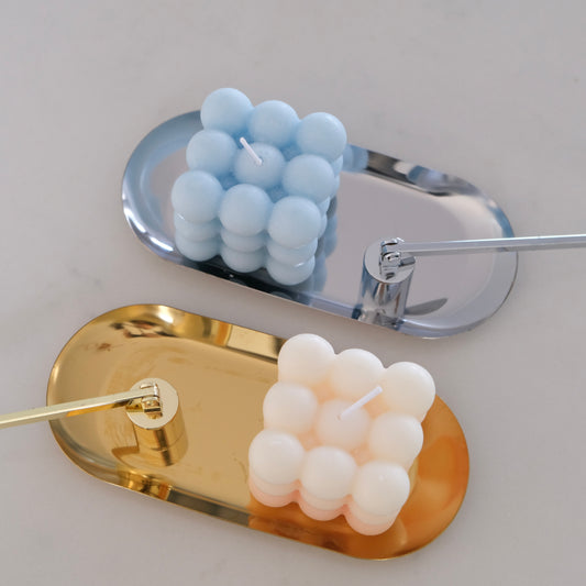 Metal Candle Tray