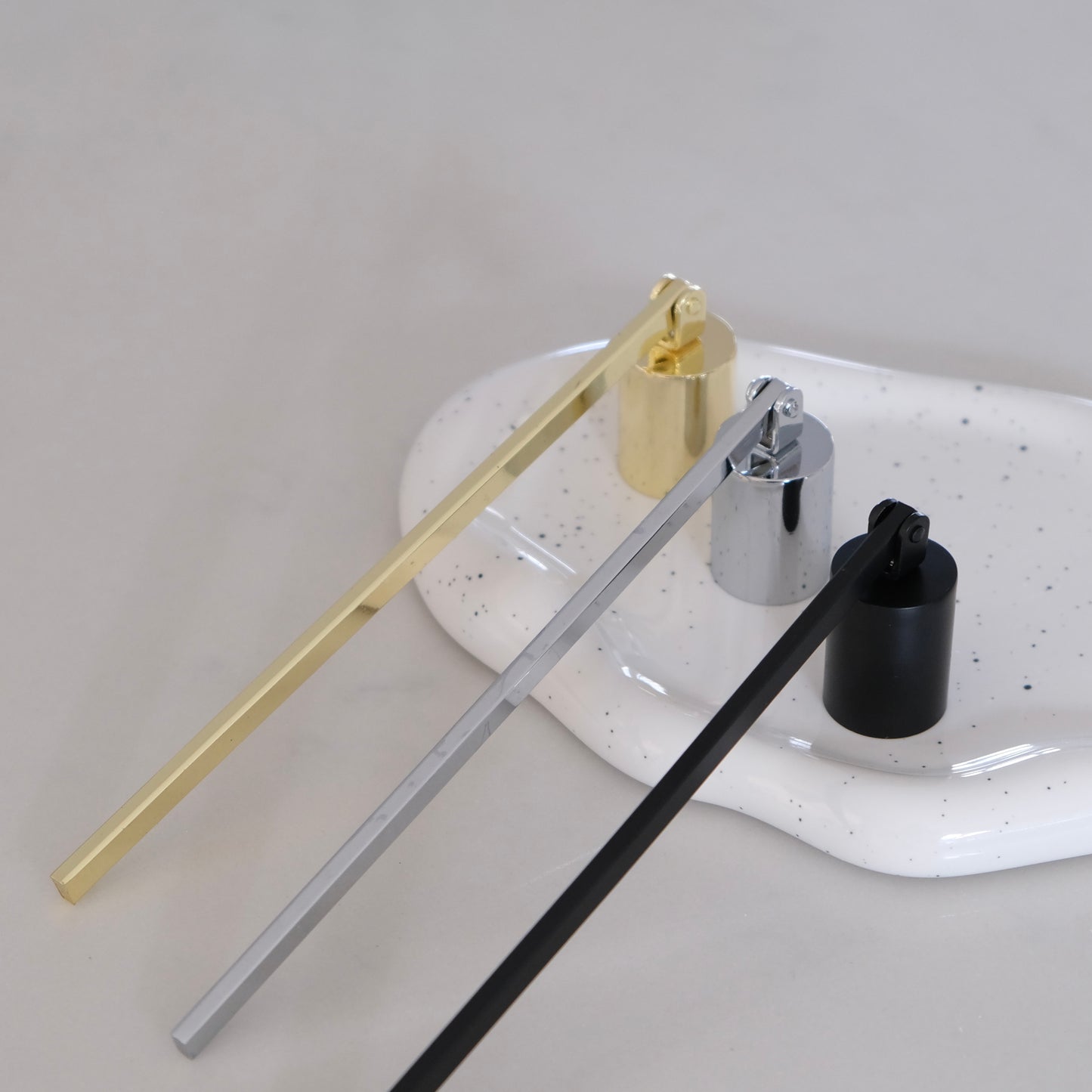 Éteignoir de flamme de bougie en métal