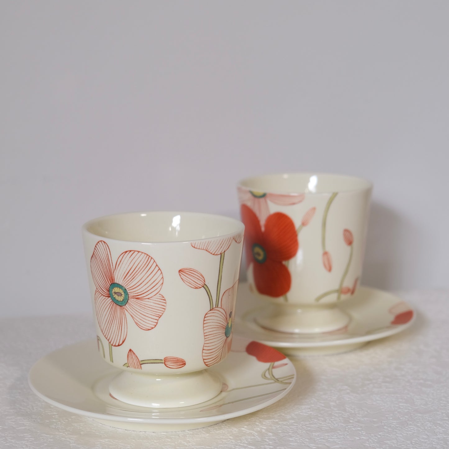 Set tazza e piattino Tulip