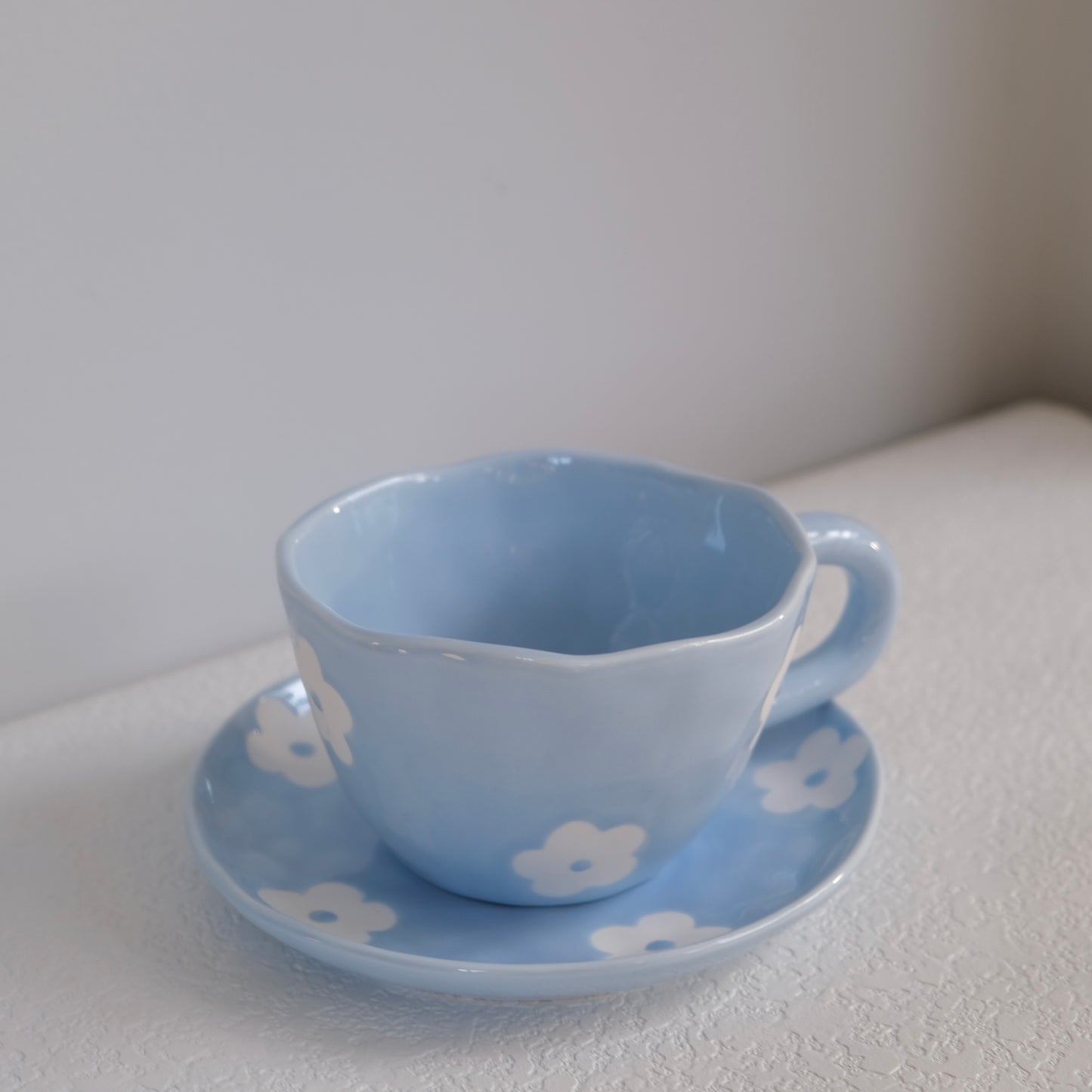 Set tazza e piattino Fiore