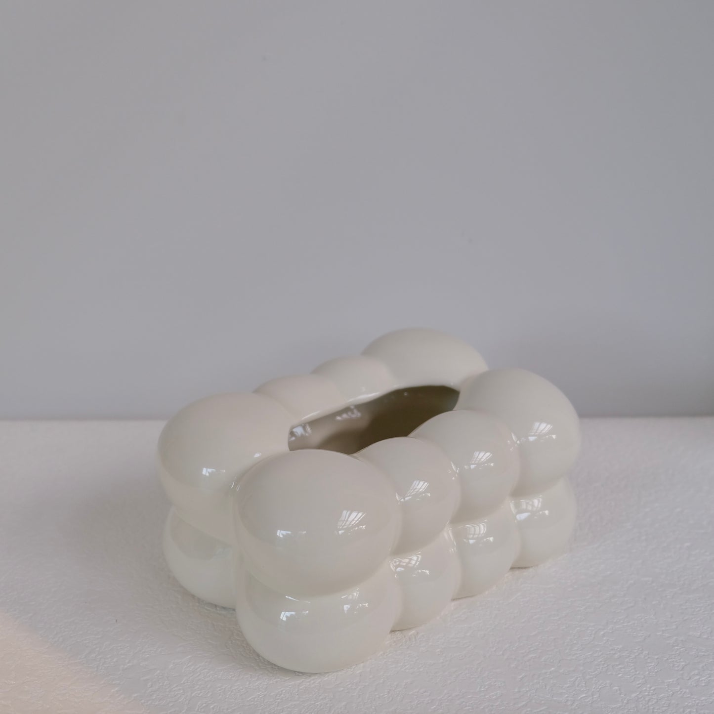 Creamy Decorative Tissue Box