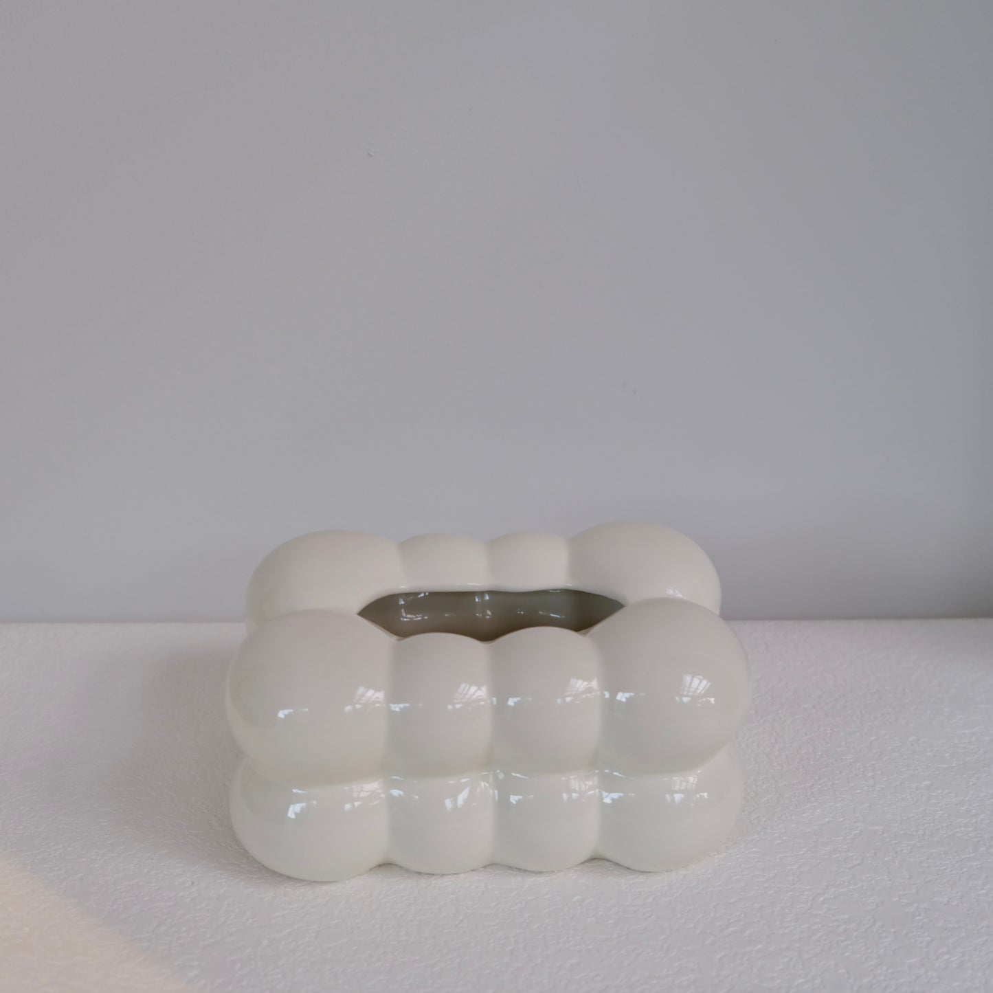 Creamy Decorative Tissue Box