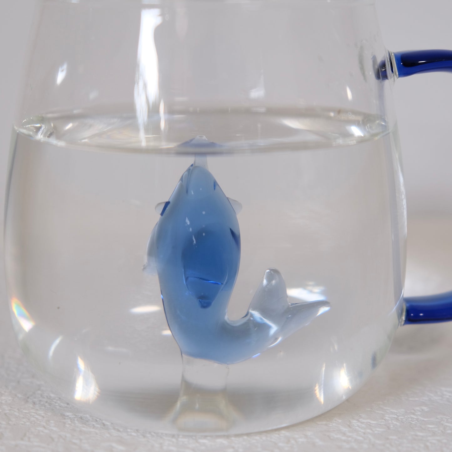 Dolphin Oceano Glass Mug