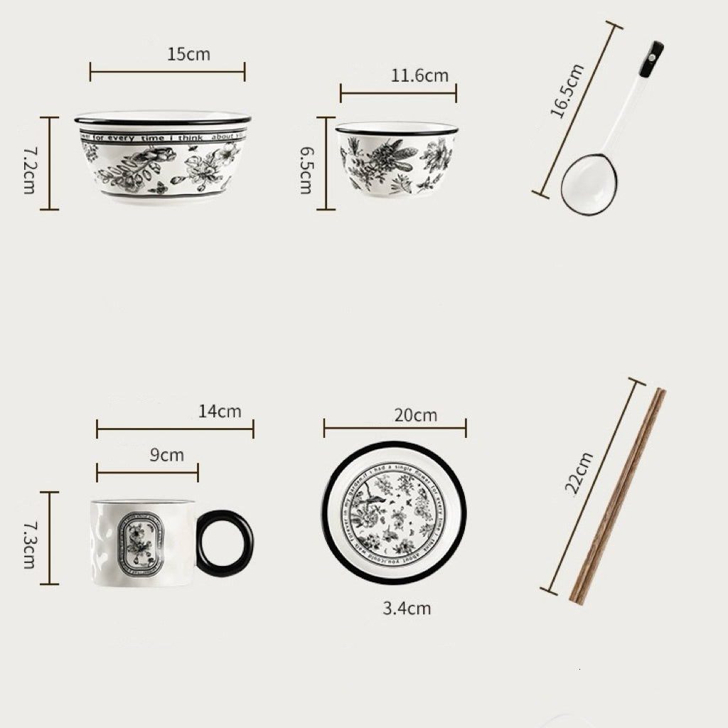 Giardino Bowl & Plate Set