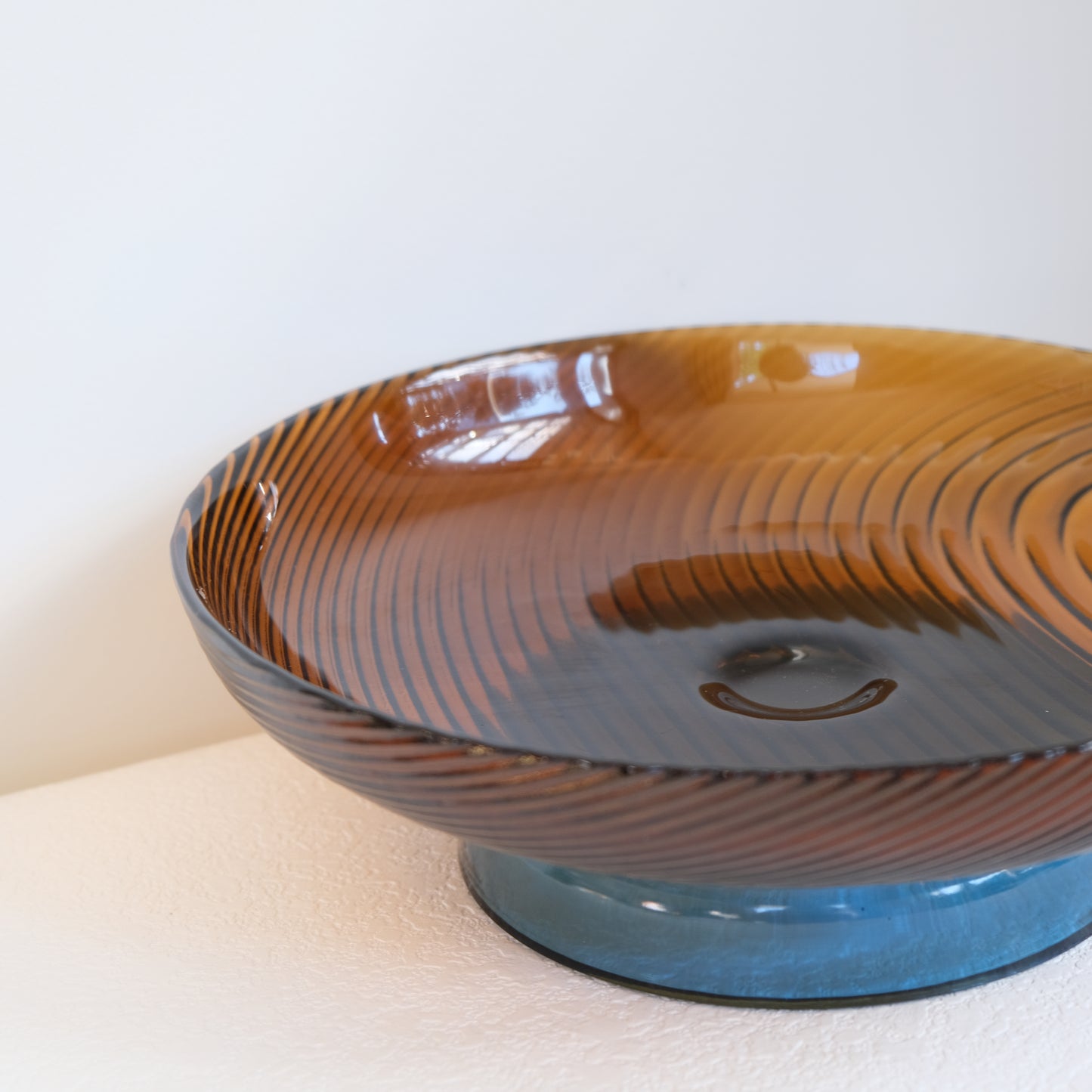 Plateau de table décoratif marron
