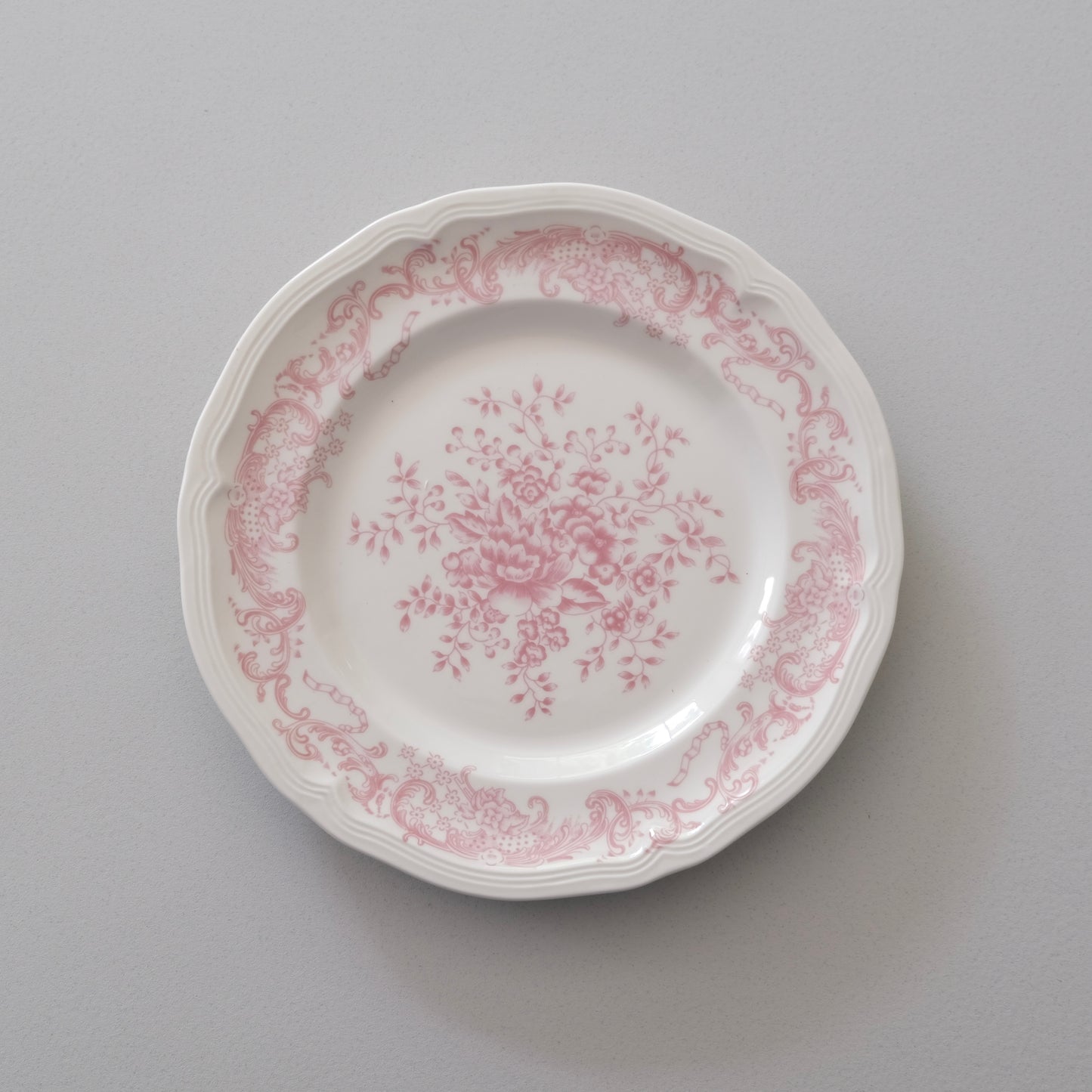 Piatto in porcellana vintage Fiore