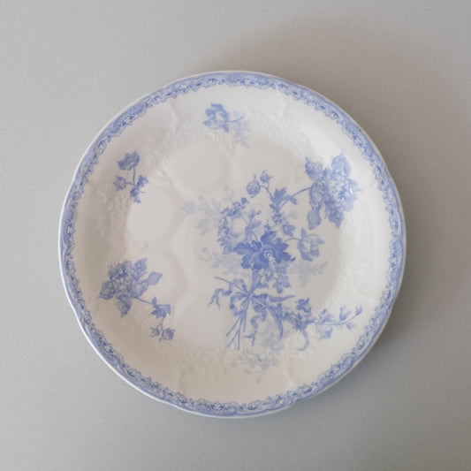 Bloomveil Bluewhite Plate