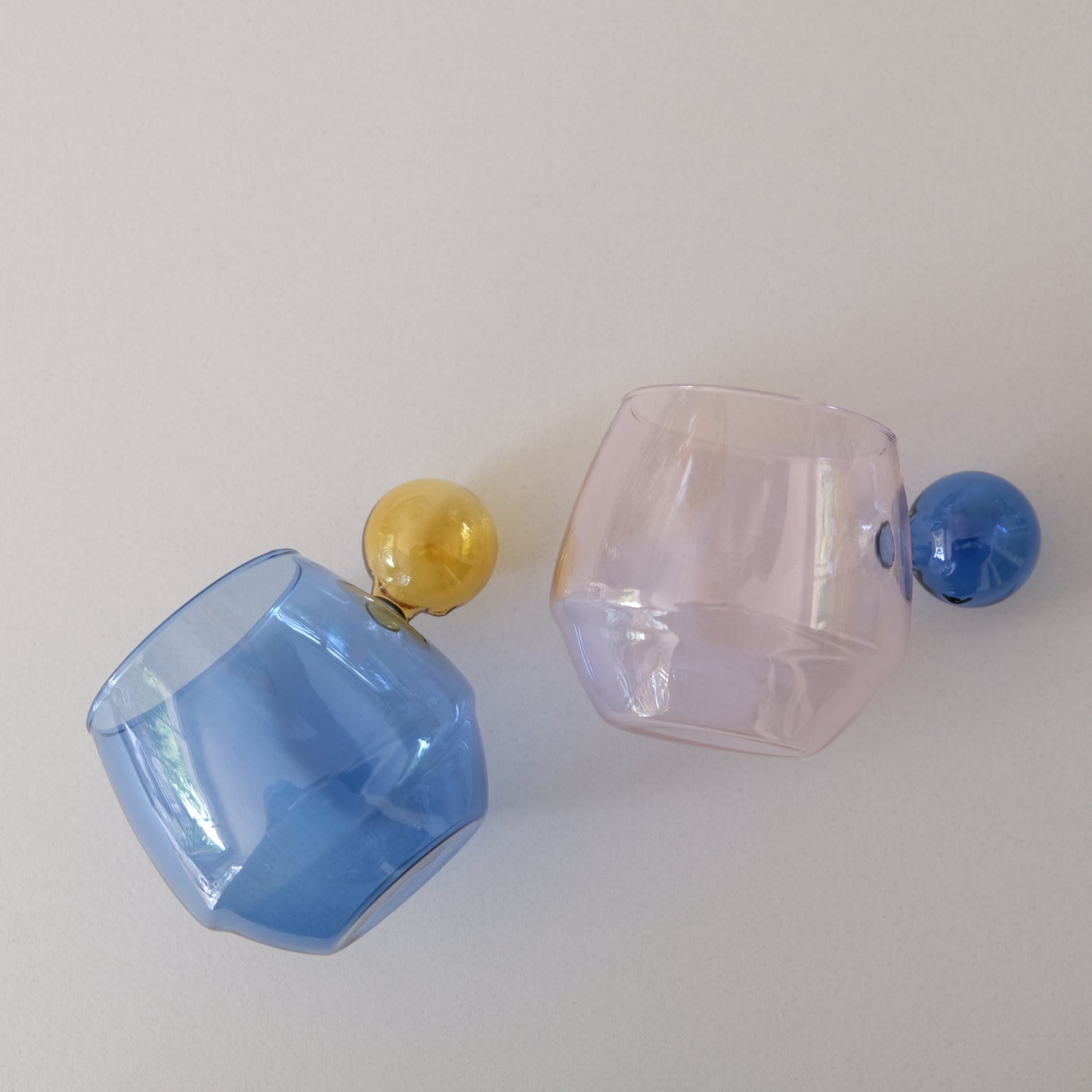 Orbital Glow Glass Cup