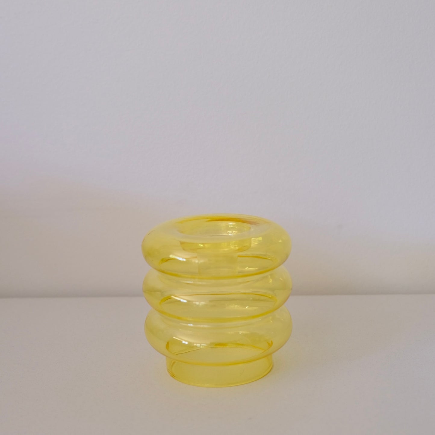 Cerchio Glass Candle Holder