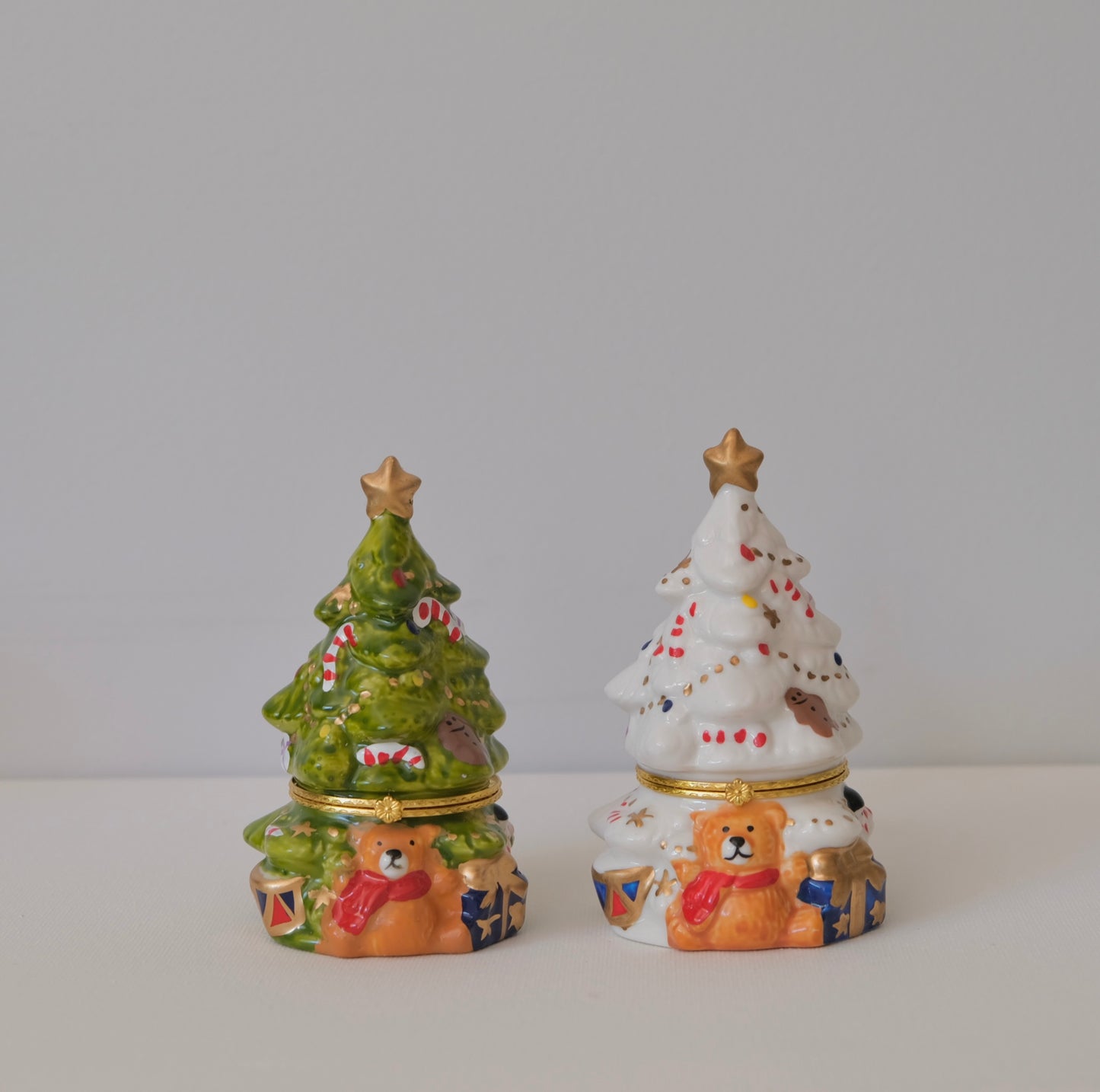 Christmas Decor Candle Holder Set