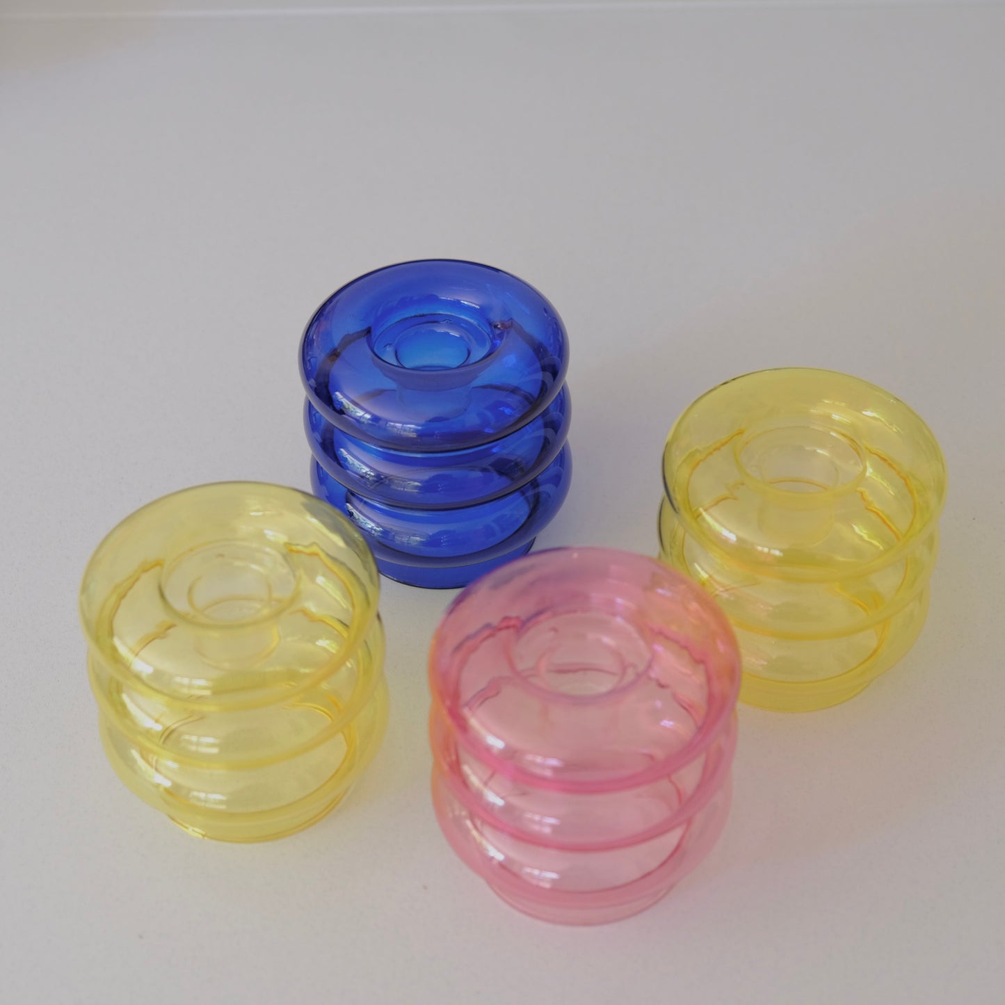 Cerchio Glass Candle Holder