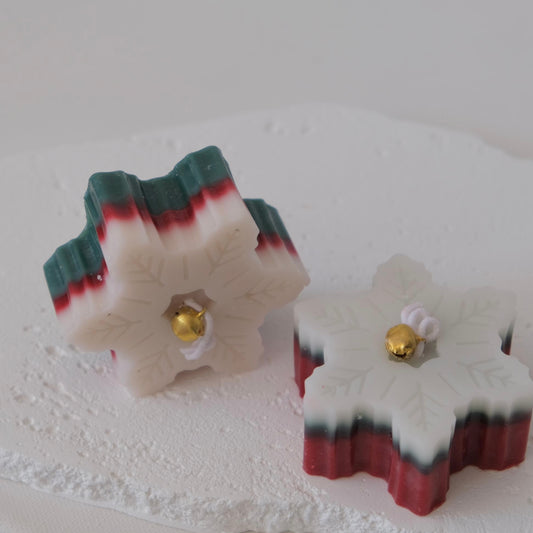 Christmas Snow Candle Set