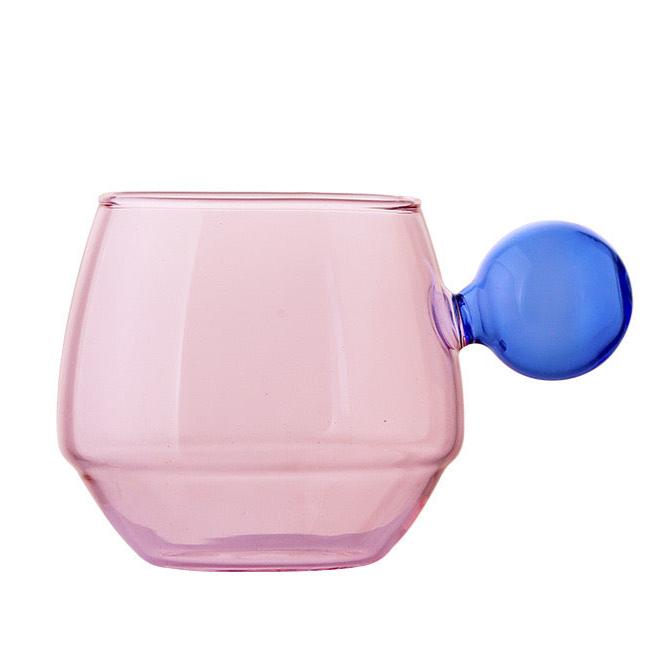 Orbital Glow Glass Cup