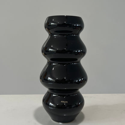 Vase noir Eterno