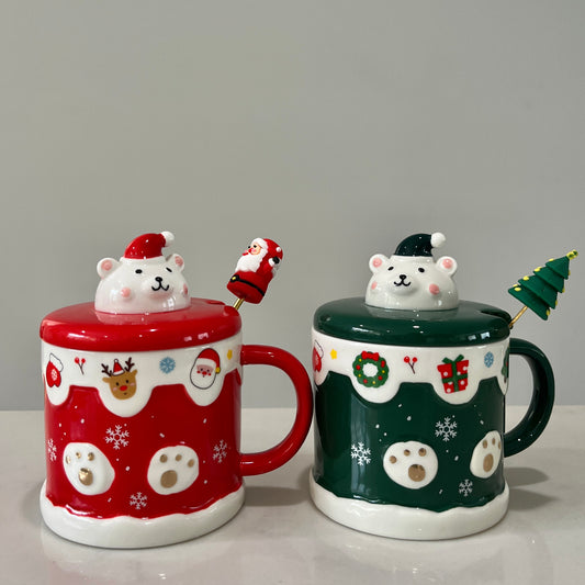 Christmas Bear Mug