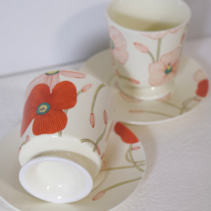 Tulip Cup & Saucer Set