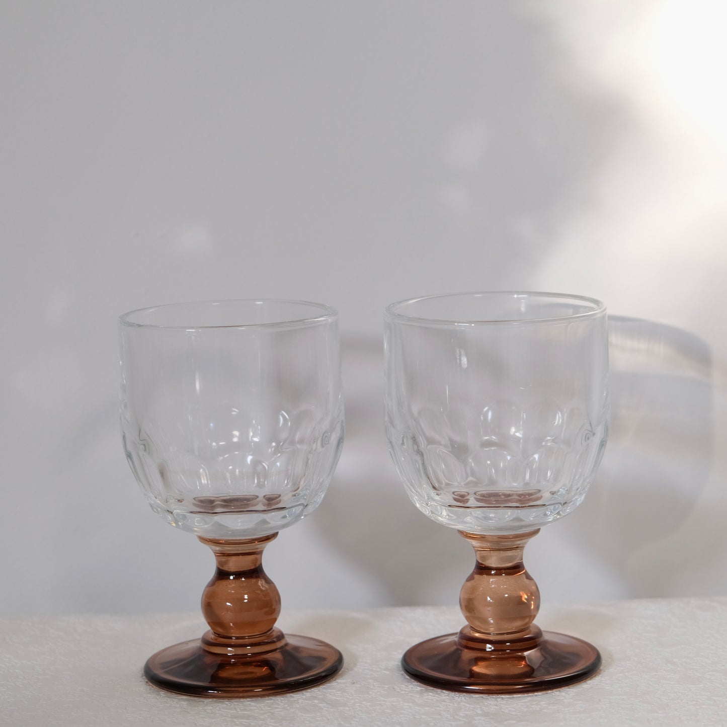 Vintage Glass Set of 2