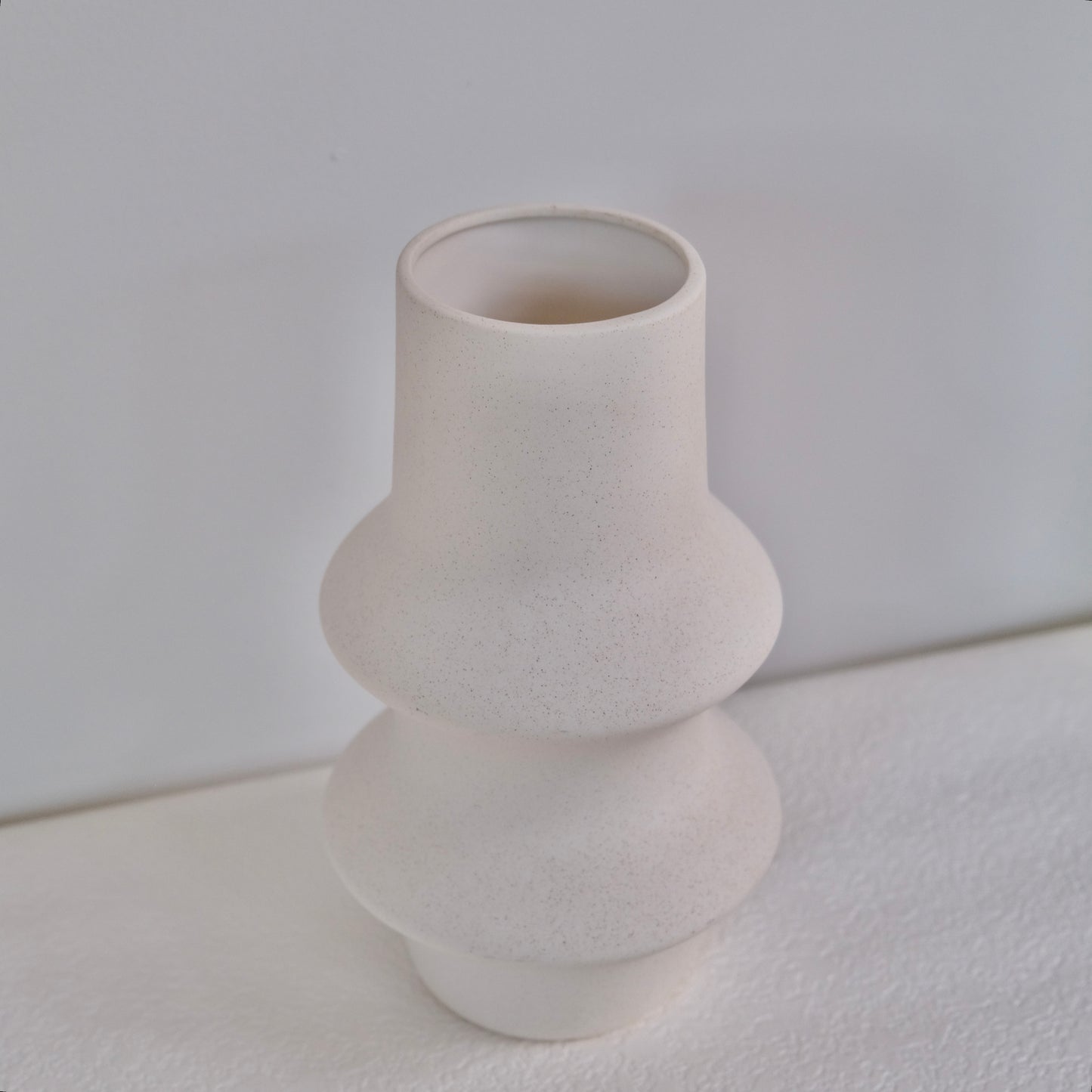 Minimalist Plain Ceramic Vase