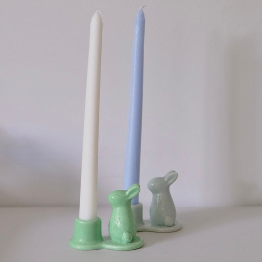 Jade Rabbit Candle Holder